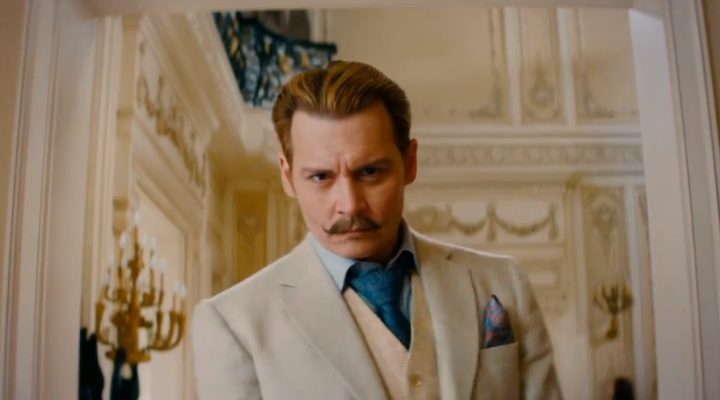 First “Mortdecai” Trailer: Johnny Depp Gets Goofy…..Again