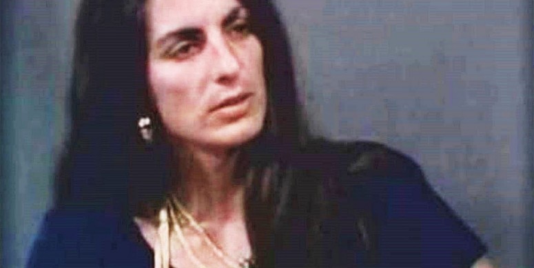 A VHS still image of Christine Chubbuck as appears in the movie.
