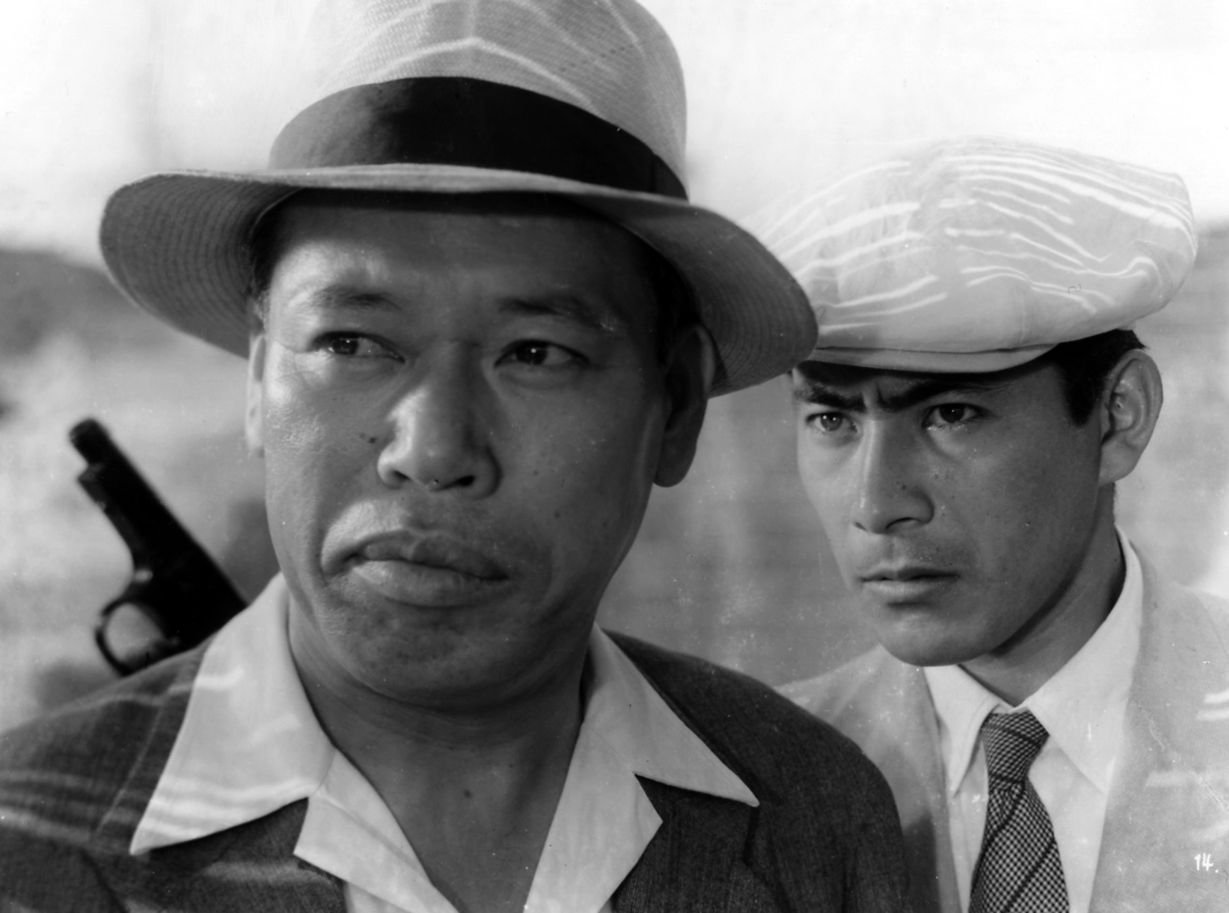 Takashi Shimura and Toshiro Mifune in Akira Kurosawa's STRAY DOG