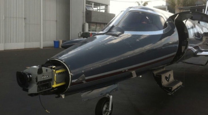 Christopher Nolan Attaches IMAX Camera to Learjet Because He Can
